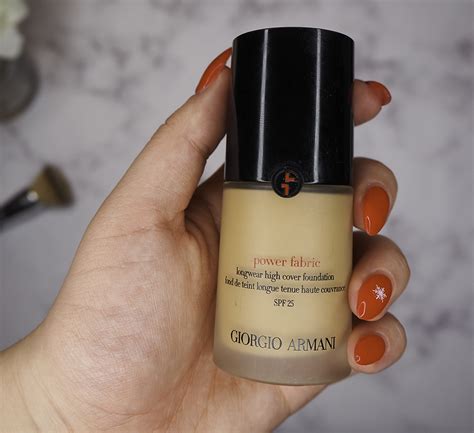 giorgio armani foundation power fabric|giorgio armani foundation price.